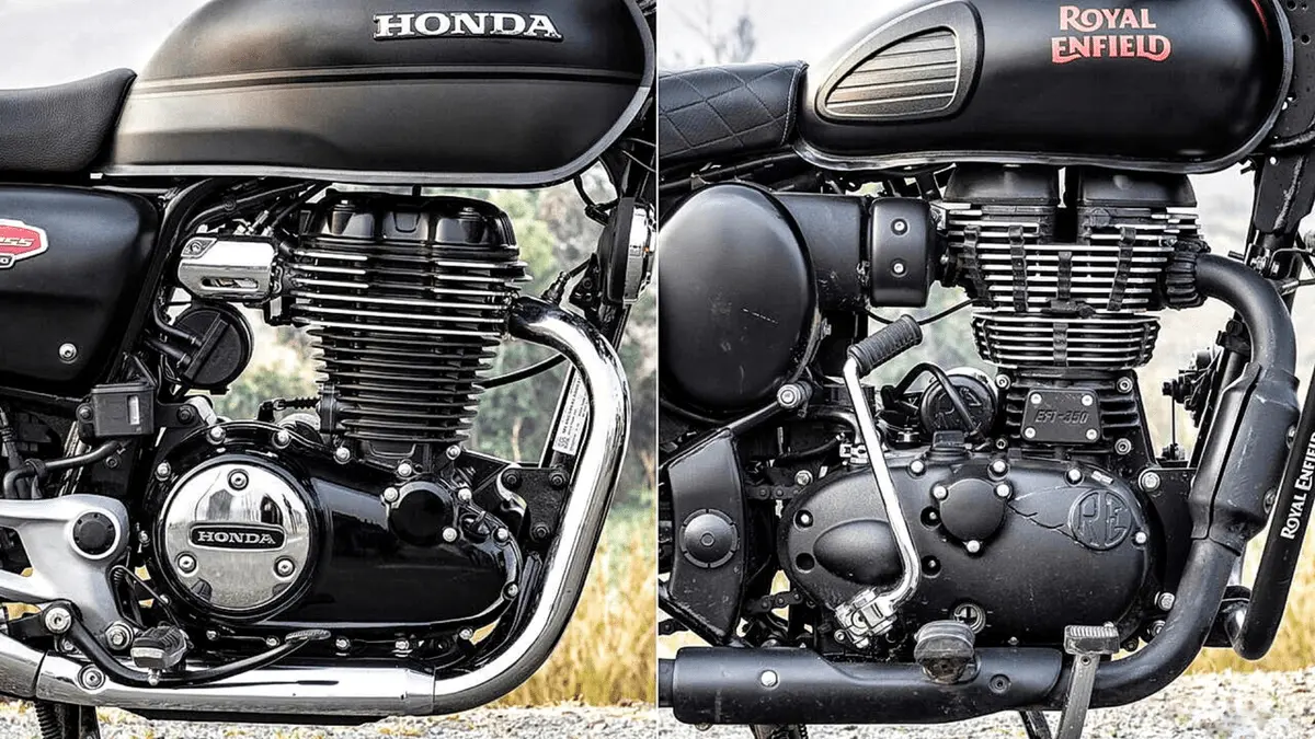 Royal Enfield 350 Vs Honda Hness 350