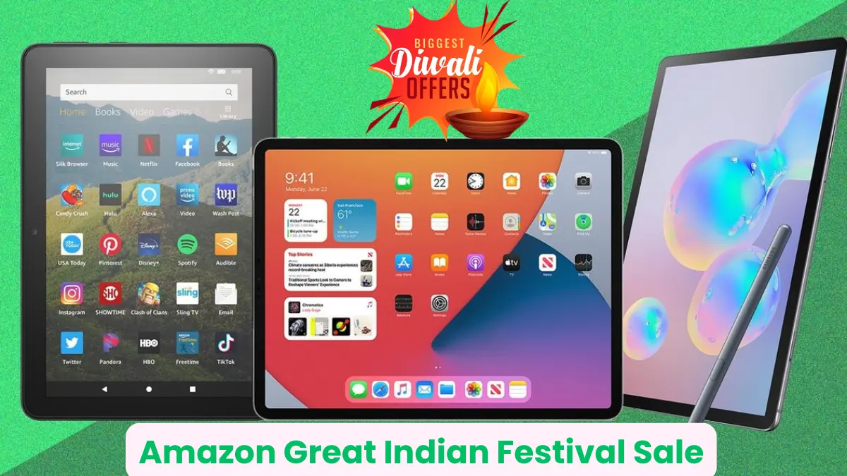 Amazon Great Indian Festival Sale on Tablets