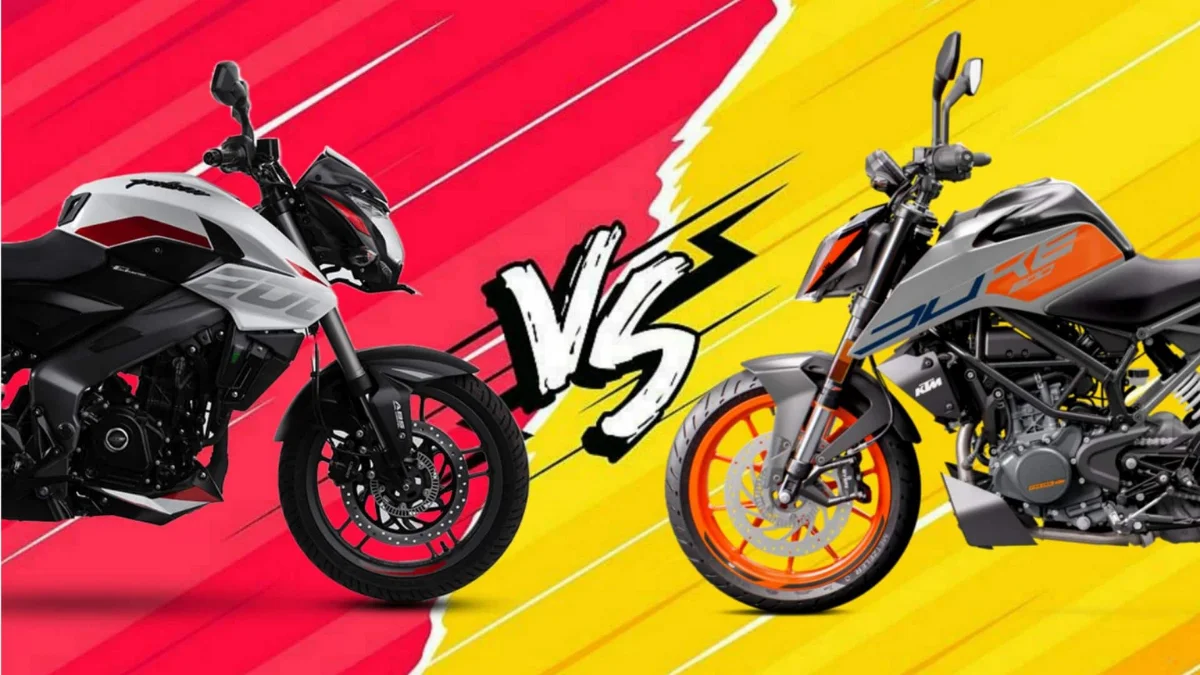 Bajaj Pulsar vs KTM Duke 200