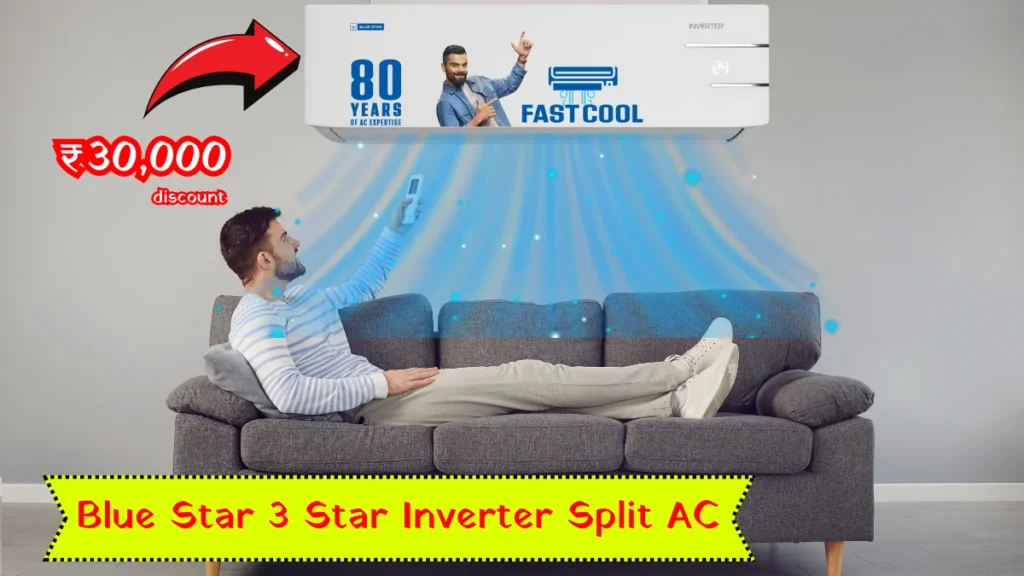 Blue Star 3 Star Inverter Split AC