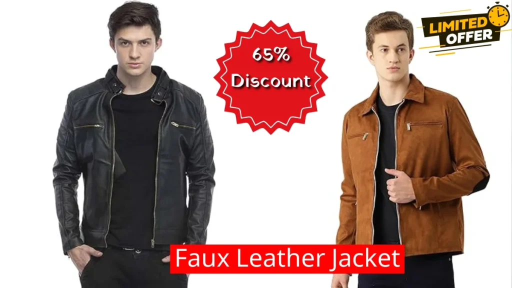 Faux Leather Jacket