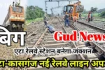 New Rail Line Etah Kasganj