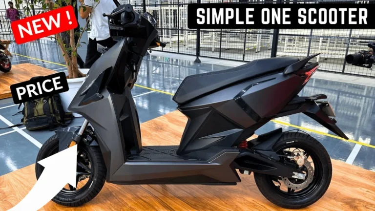 Simple One Electric Scooter